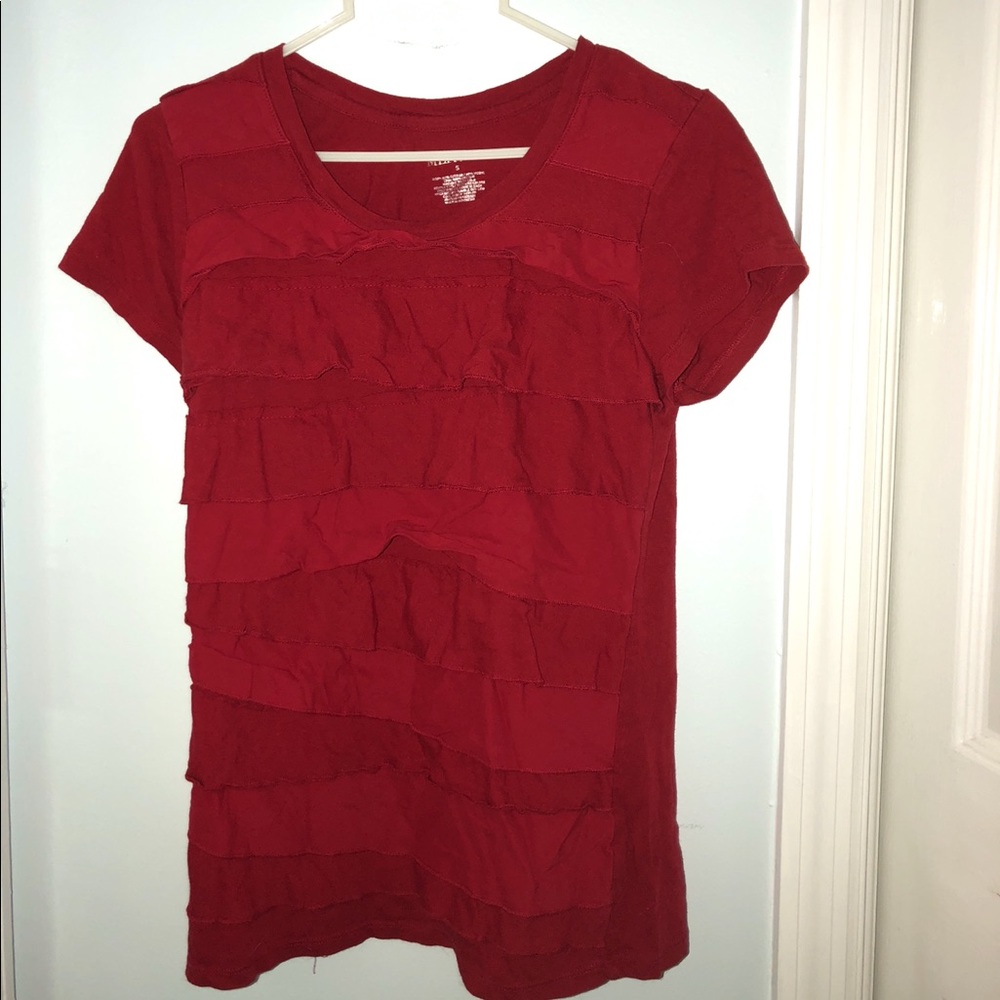 Red merona T-shirt